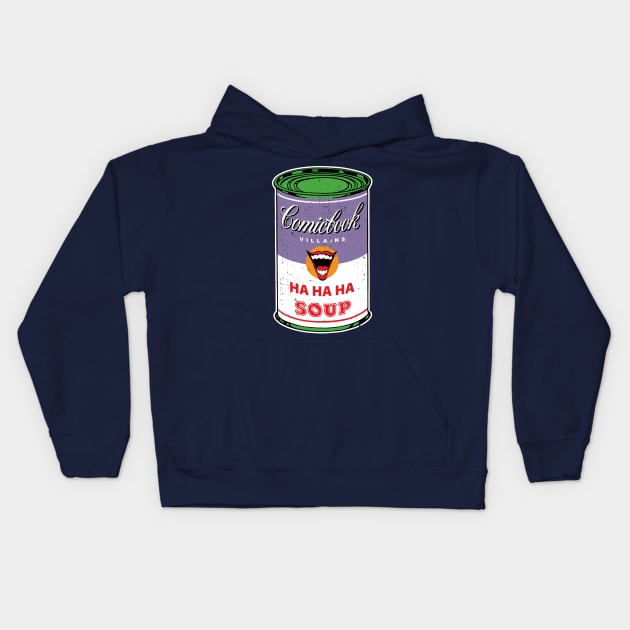 Joke Soup Kids Hoodie by Stationjack